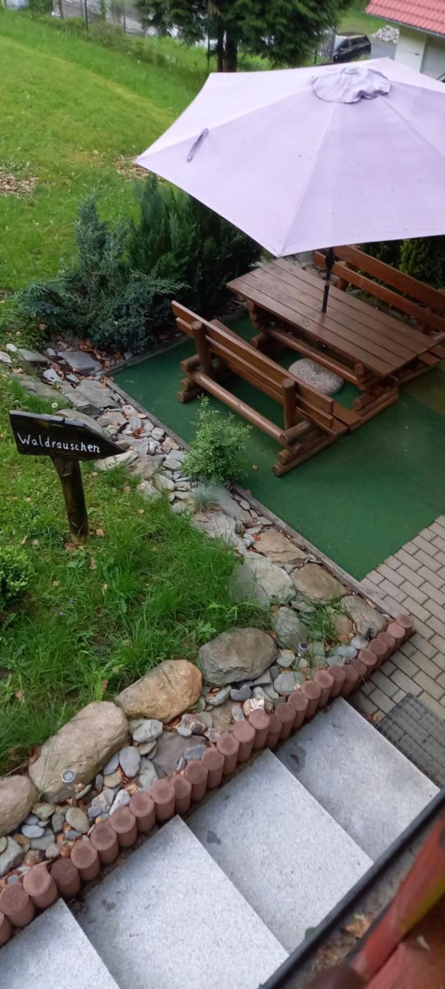 Monteur- Und Ferienwohnung Waldrauschen Fehrenbach エクステリア 写真